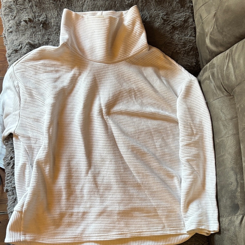 RBX Women's Cream Cowl Neck Sweater
